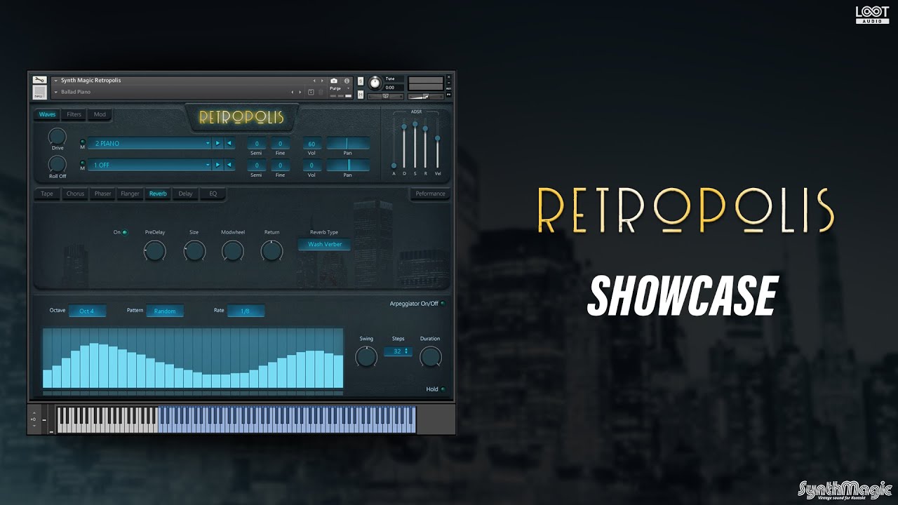 Retropolis // Kontakt // Synth Magic // Showcase - YouTube