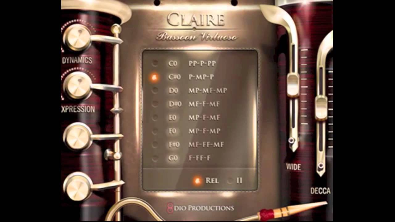 8Dio Bassoon Virtuoso Legato - YouTube