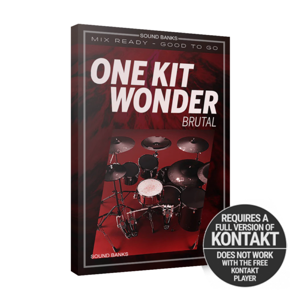 GetGood Drums - One Kit Wonder Brutal