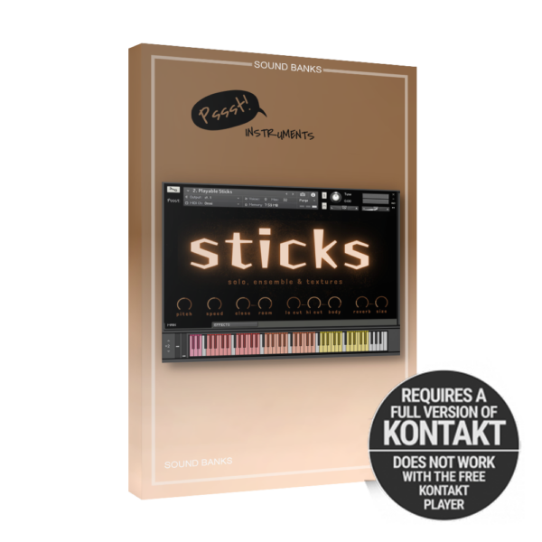 Pssst Instruments - Sticks Solo, Ensemble & Textures