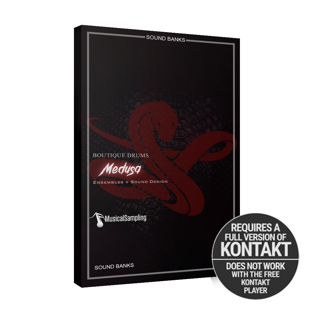Musical Sampling – Boutique Drums Medusa