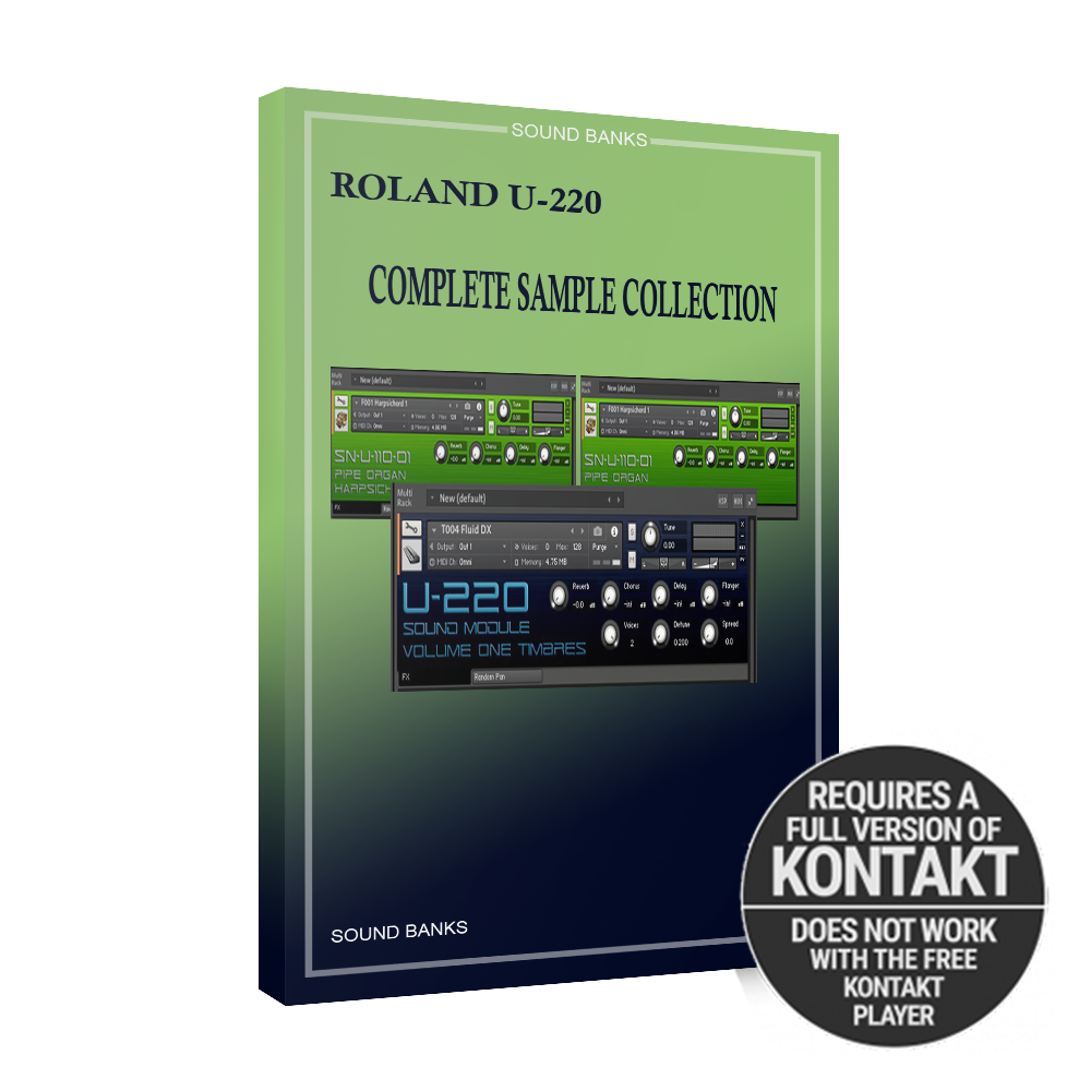 Nion Nion - Roland U-220 Complete Sample Collection - Image 1