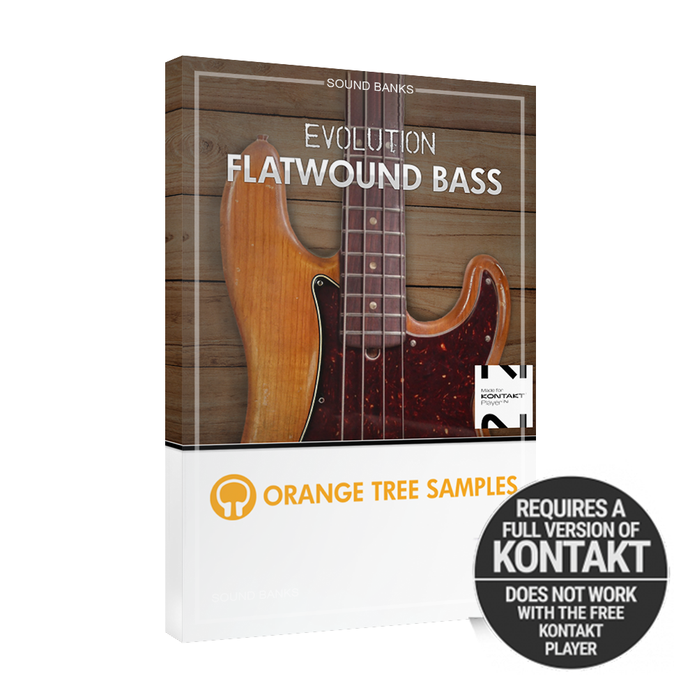 Orange Tree Samples – Evolution Flatwound Bass Orange Tree Samples – Evolution Flatwound Bass - Image 1