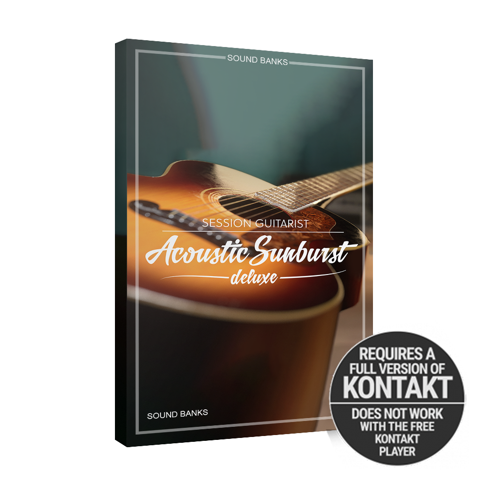 Native Instruments – Session Guitarist Acoustic Sunburst Deluxe